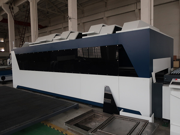 1000W CNC Fiber Laser Sny Machine vir Metal Sheet